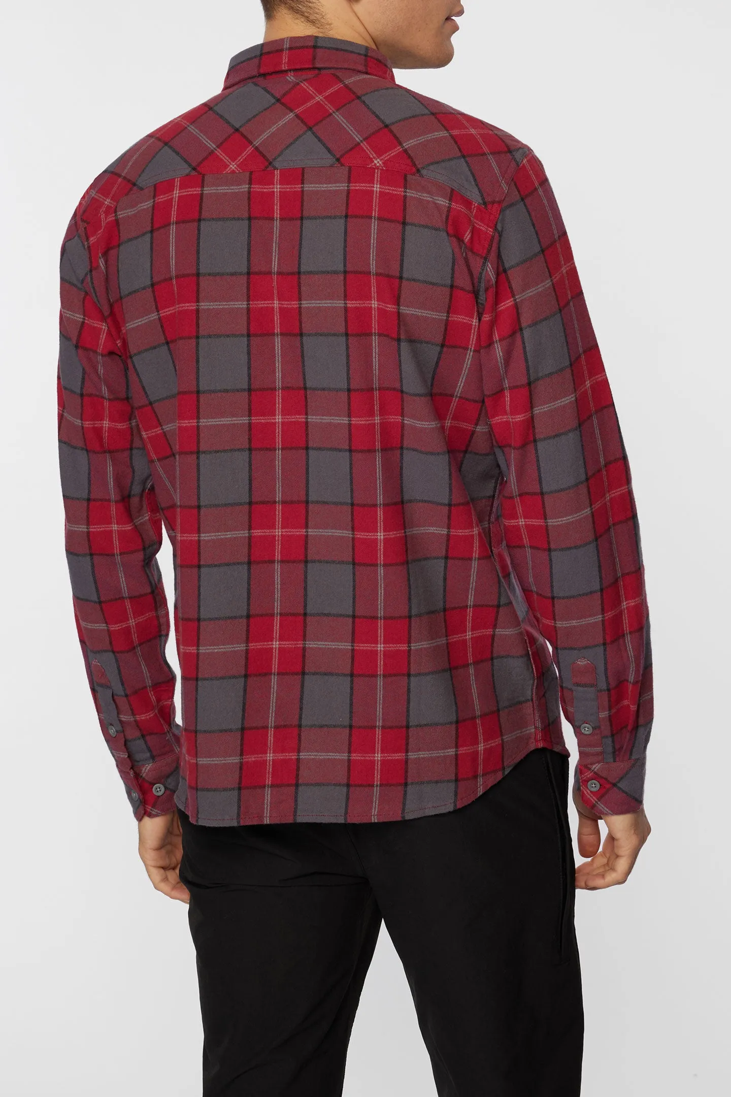 REDMOND PLAID STRETCH FLANNEL SHIRT sold by O'Neill product image thumbnail 5