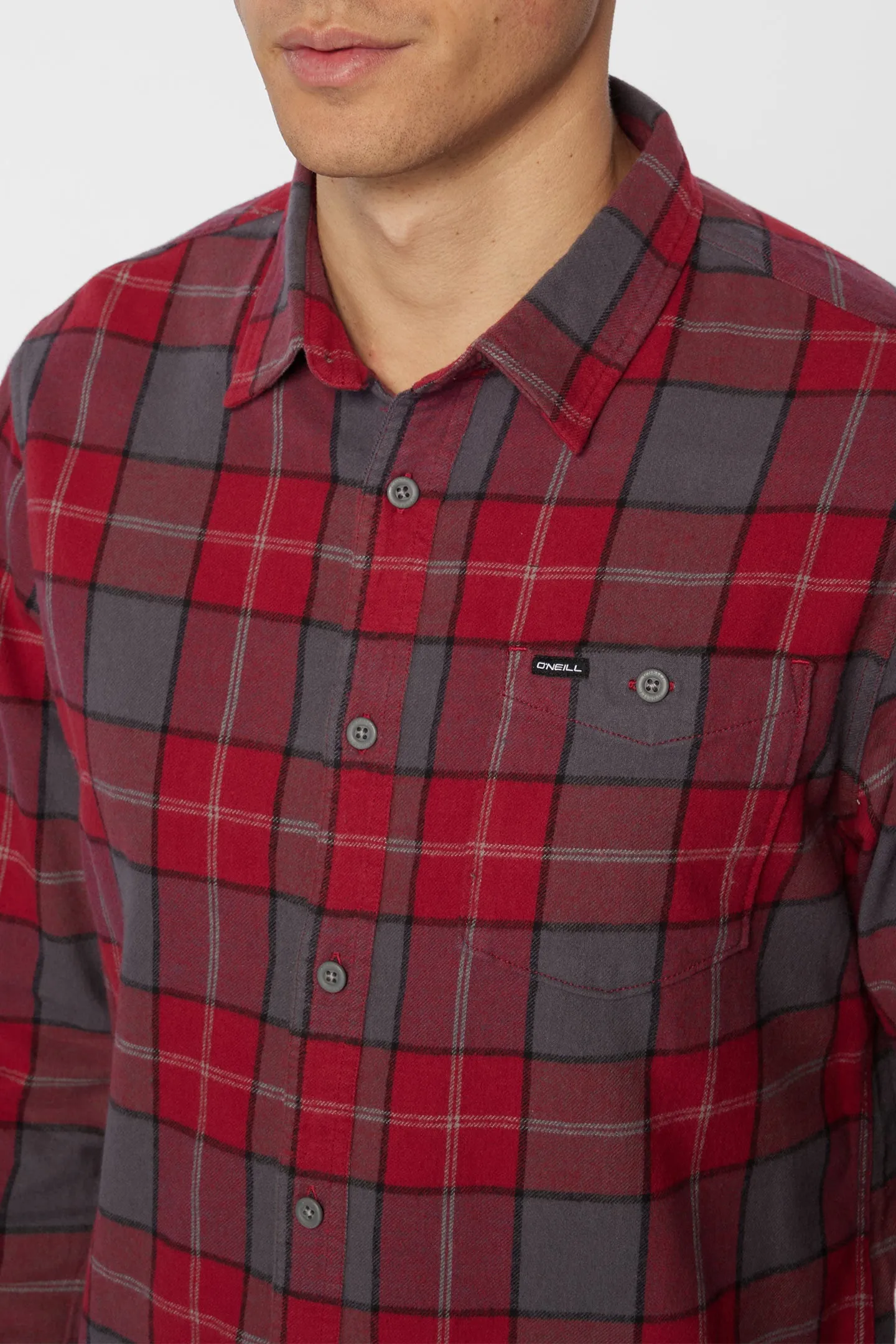 REDMOND PLAID STRETCH FLANNEL SHIRT sold by O'Neill product image thumbnail 4