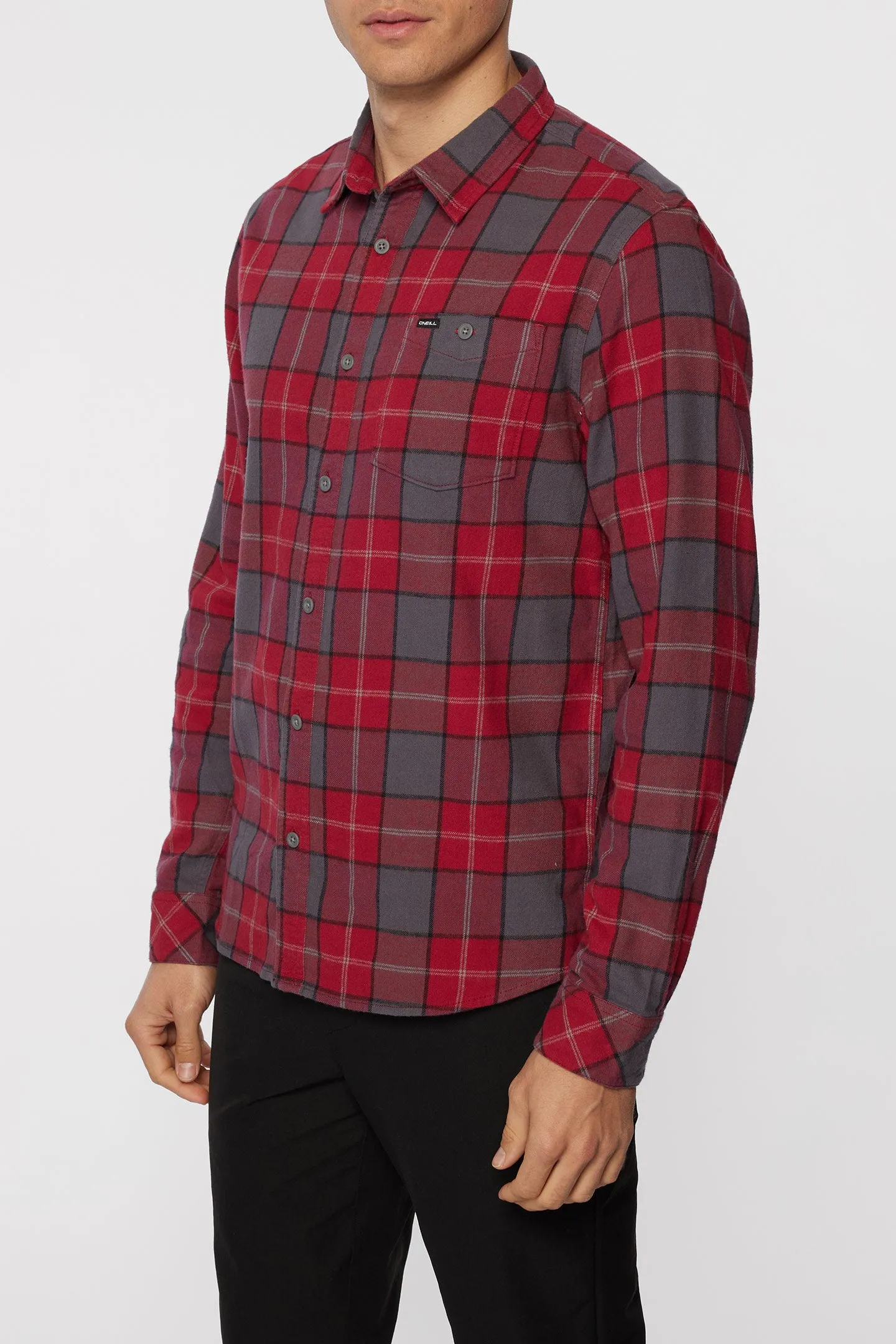 REDMOND PLAID STRETCH FLANNEL SHIRT sold by O'Neill product image thumbnail 3