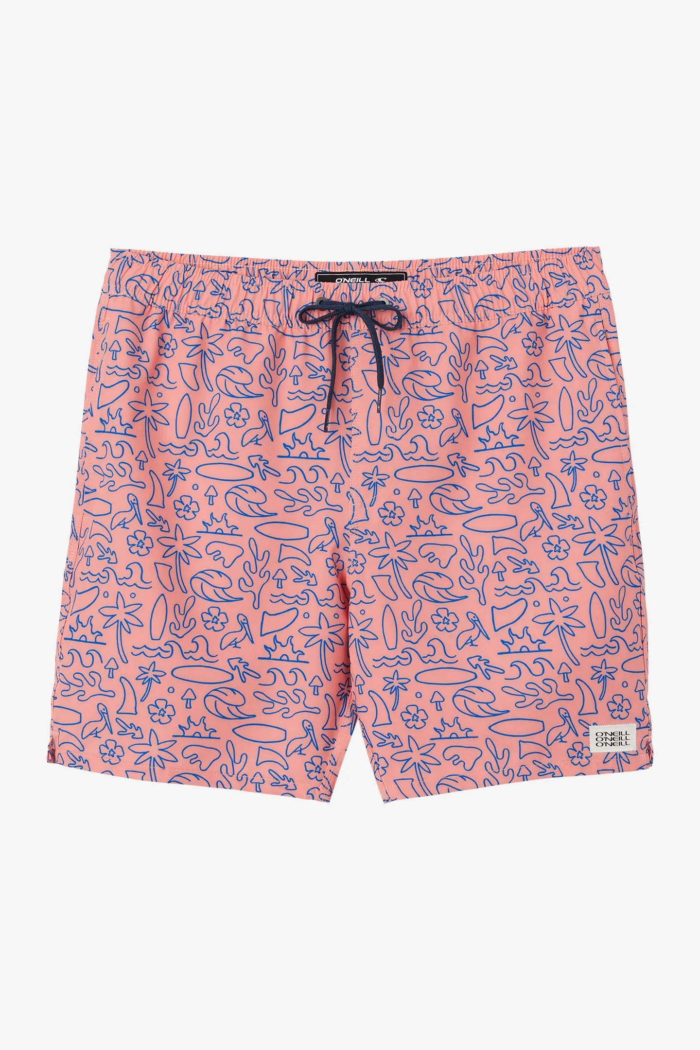 Hermosa Elastic Waist 17" Swim Trunks sold by O'Neill