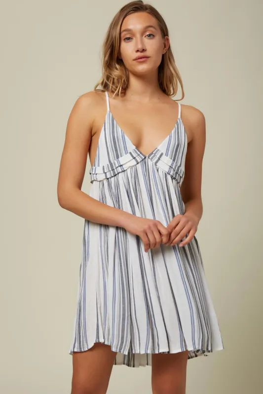 SALTWATER SOLIDS STRIPE TANK COVER-UP sold by O'Neill