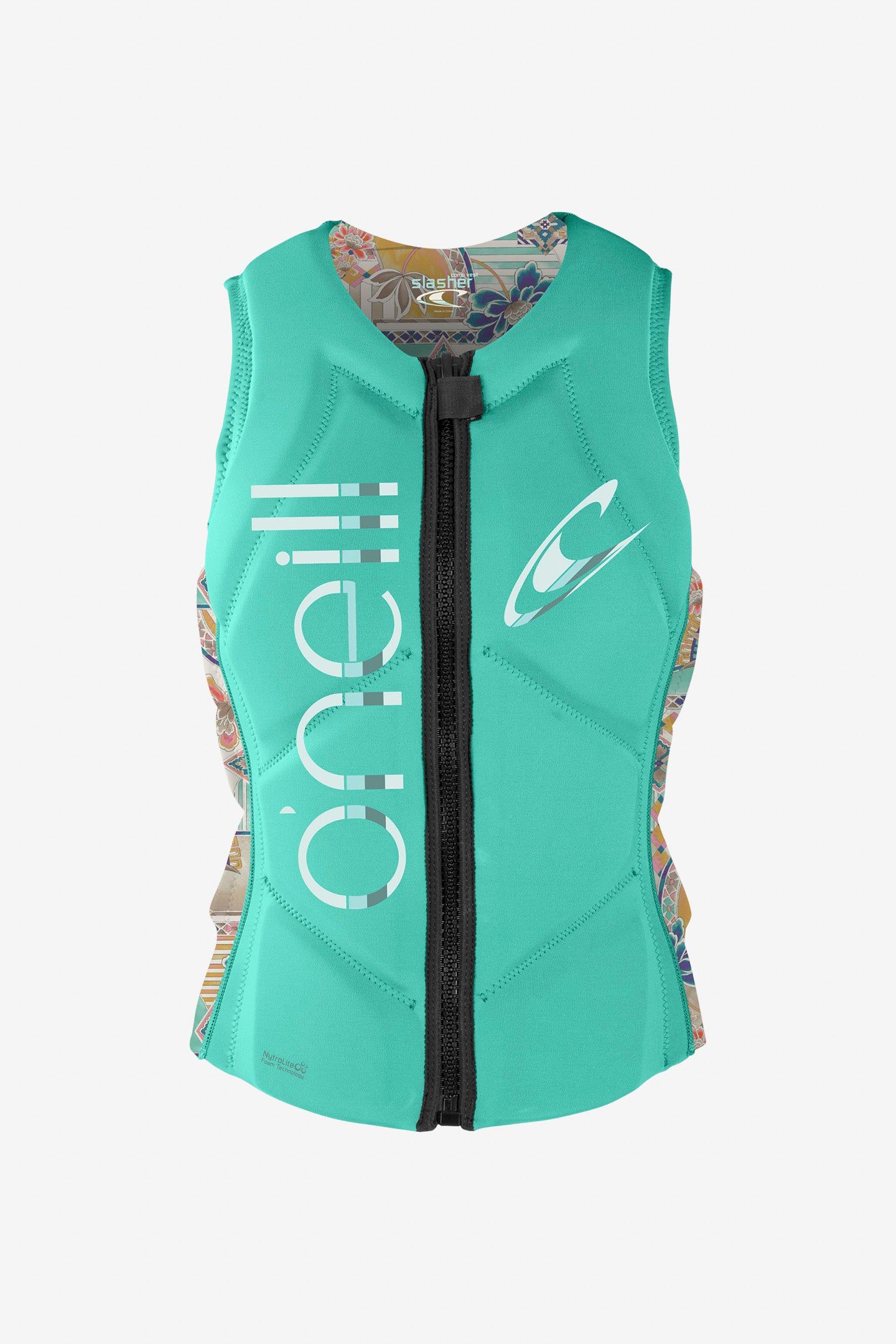 WOMEN'S SLASHER COMP FRONT ZIP VEST sold by O'Neill