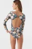 GIRL'S MACAW TROPICAL TWIST BACK SURF SUIT sold by O'Neill