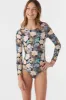 GIRL'S MACAW TROPICAL TWIST BACK SURF SUIT sold by O'Neill