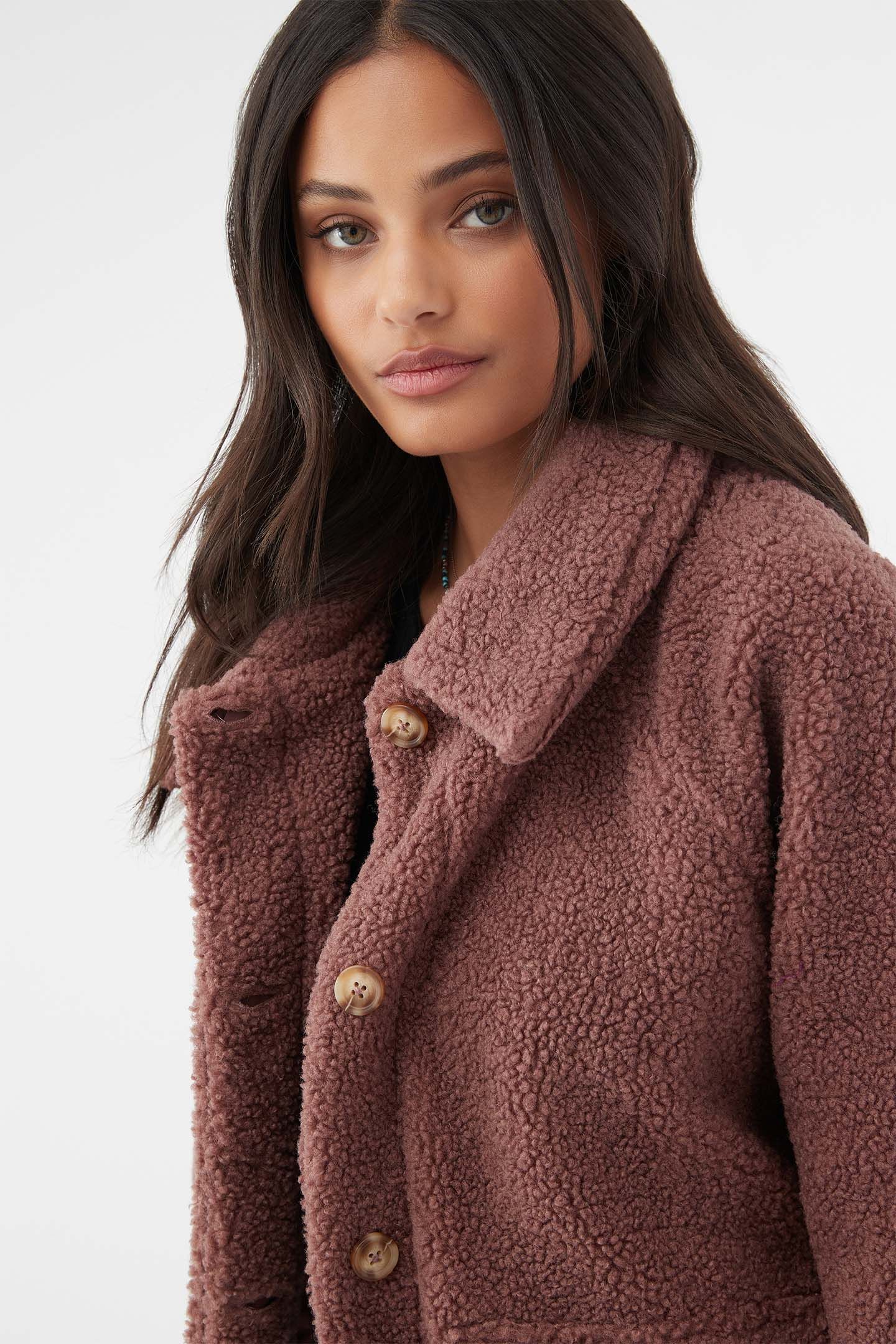 MAKENNA SOLID PILE FLEECE JACKET sold by O'Neill product image thumbnail 3