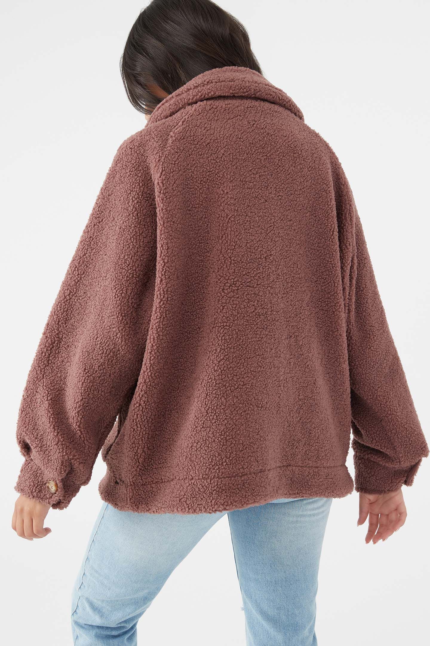 MAKENNA SOLID PILE FLEECE JACKET sold by O'Neill product image thumbnail 2