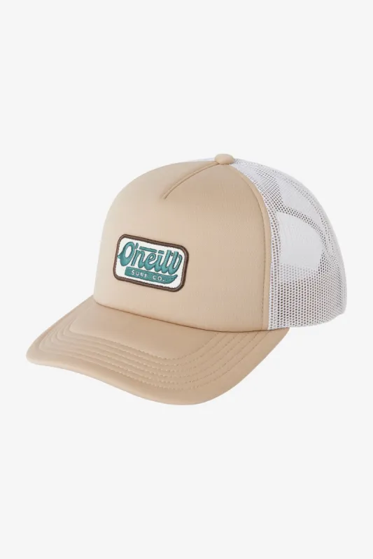 RAVI PATCH TRUCKER HAT sold by O'Neill