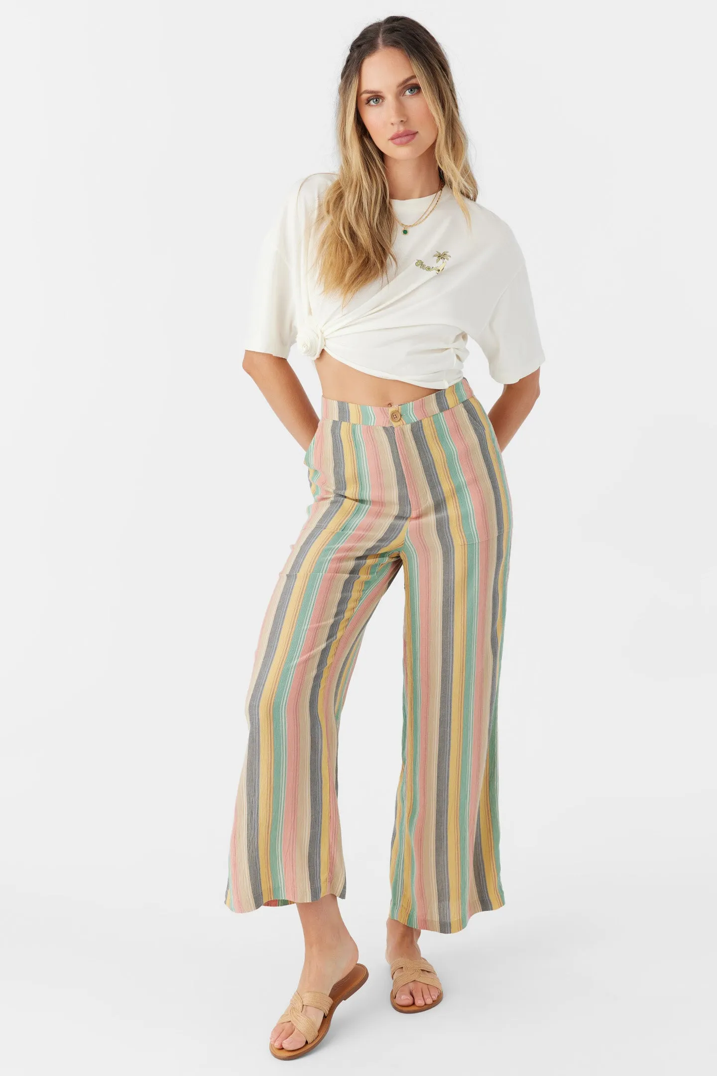 RYLAN BEACHBOUND STRIPE WIDE LEG PANTS sold by O'Neill product image thumbnail 3