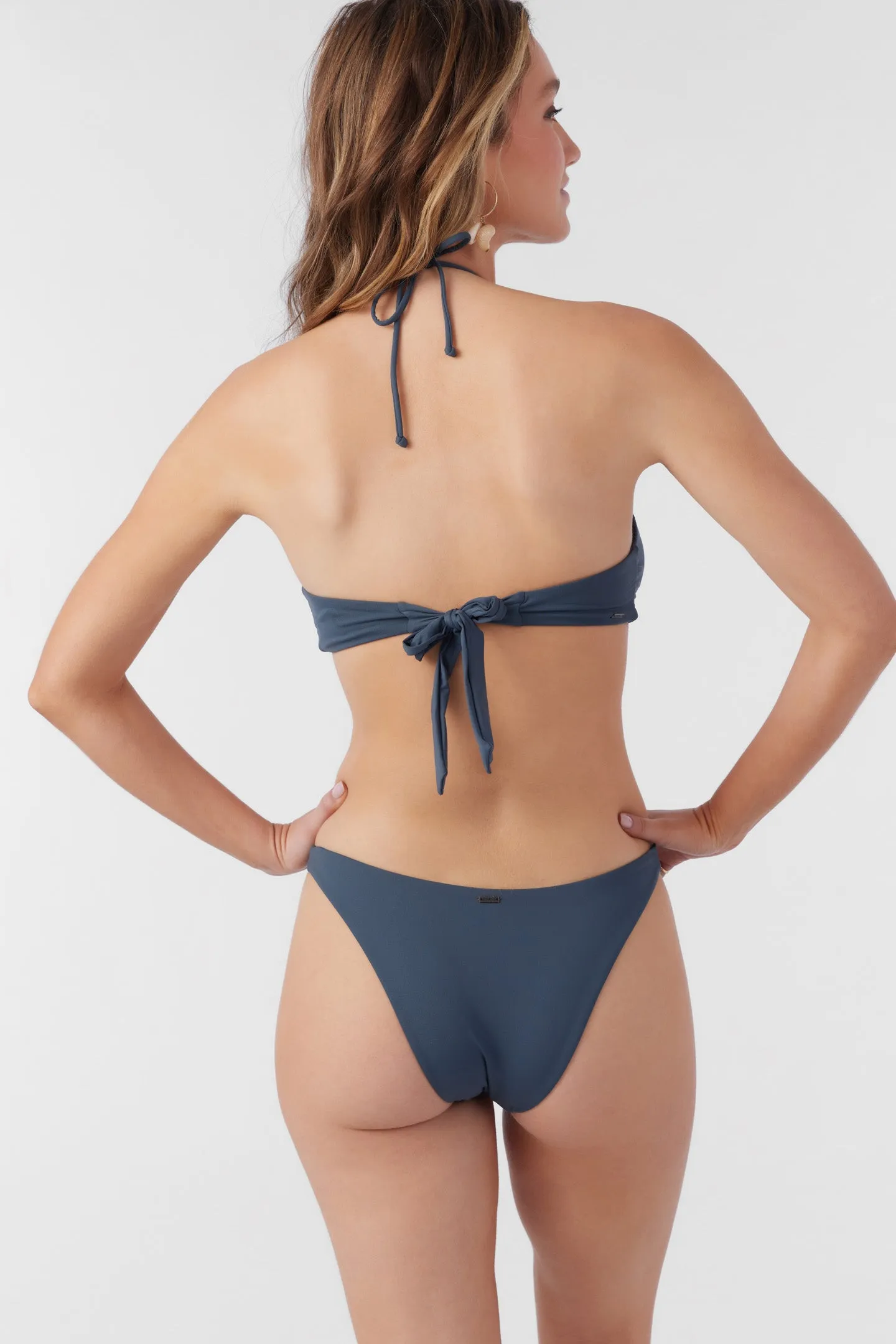 Saltwater Solids Flamenco High Cut Cheeky Bottoms sold by O'Neill