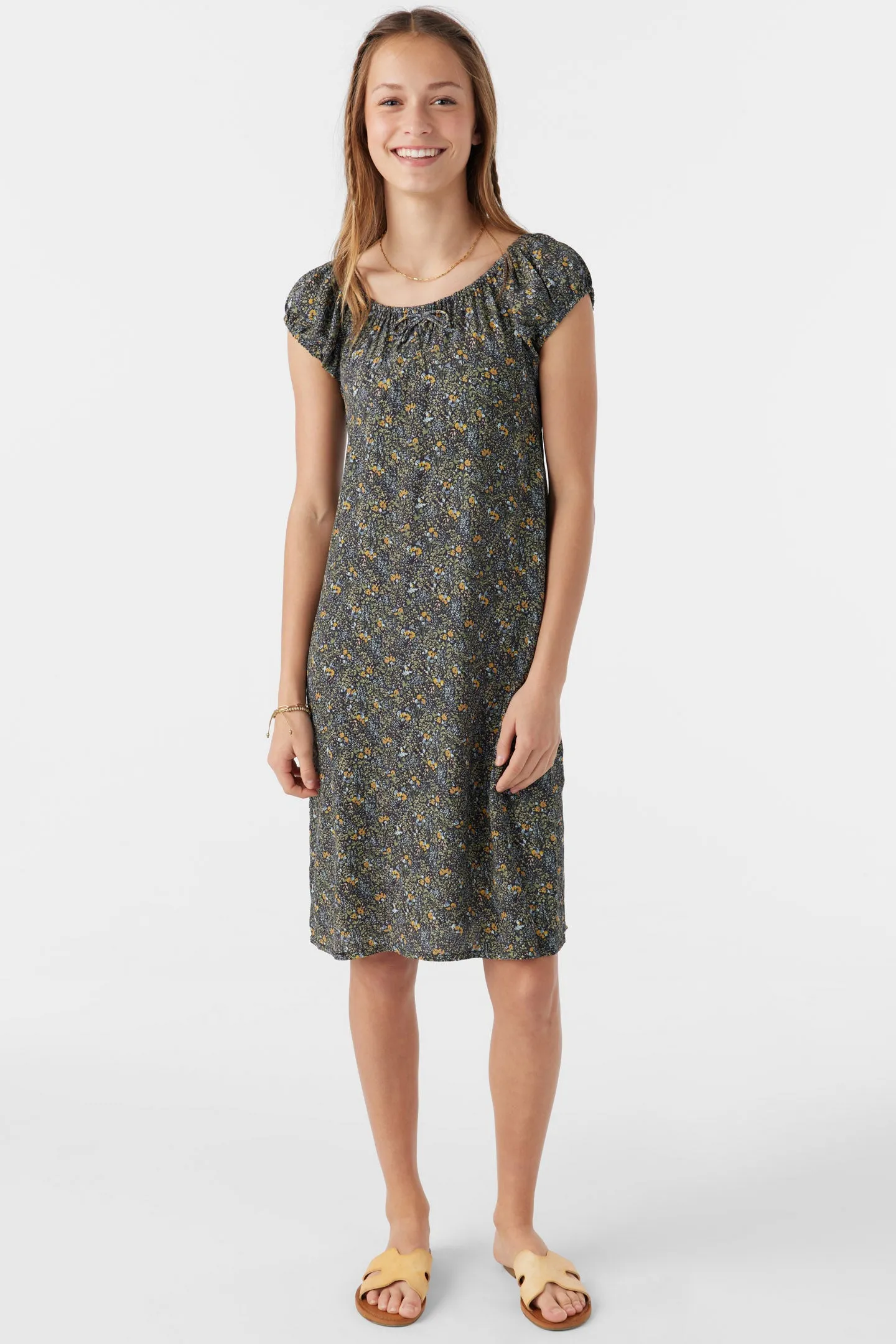 GIRL'S GEMMIE AVA DITSY MIDI DRESS sold by O'Neill