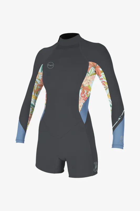 WOMEN'S BAHIA 2MM BACK ZIP L/S SPRING WETSUIT sold by O'Neill