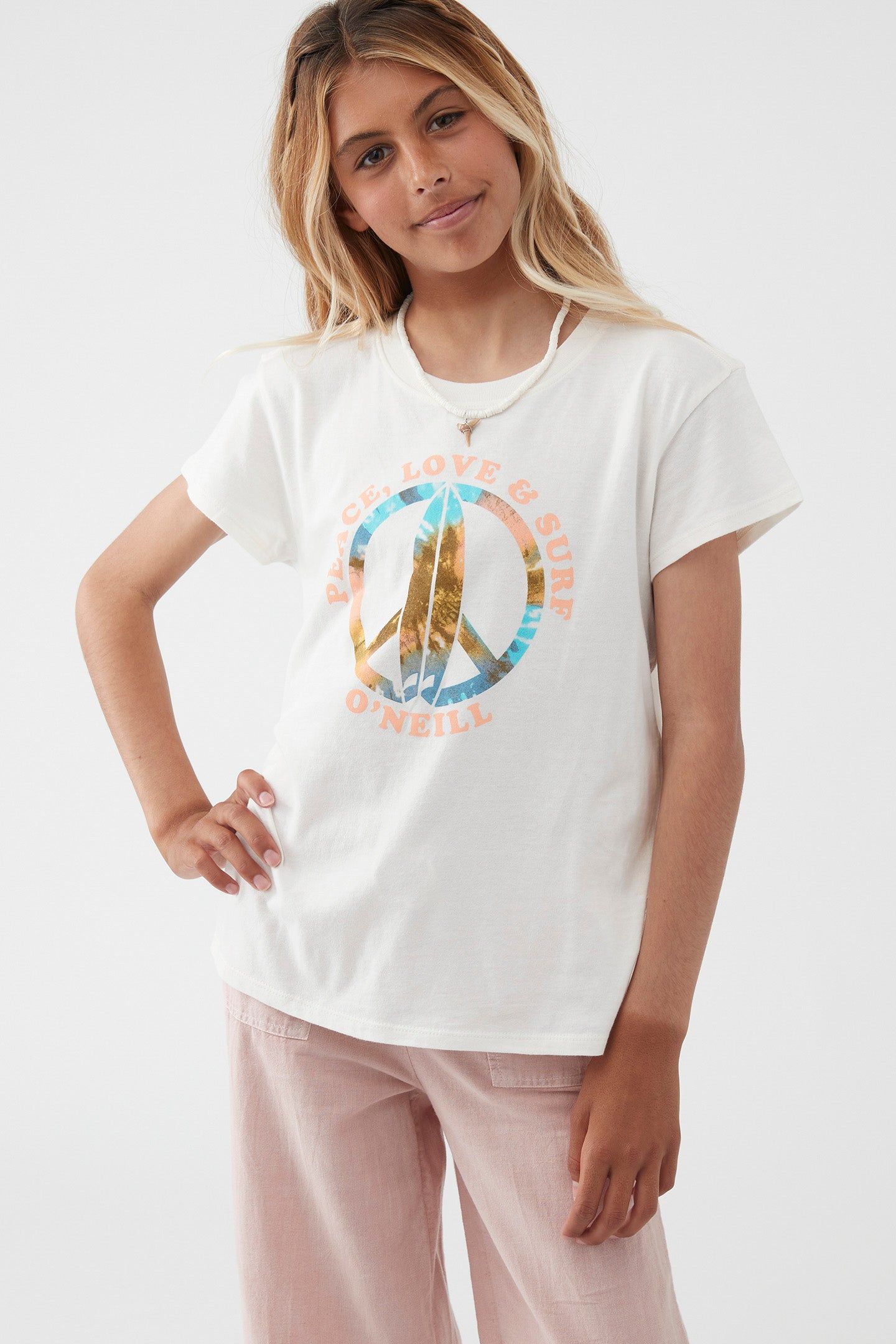 GIRL'S PEACE LUV TEE sold by O'Neill product image thumbnail 5