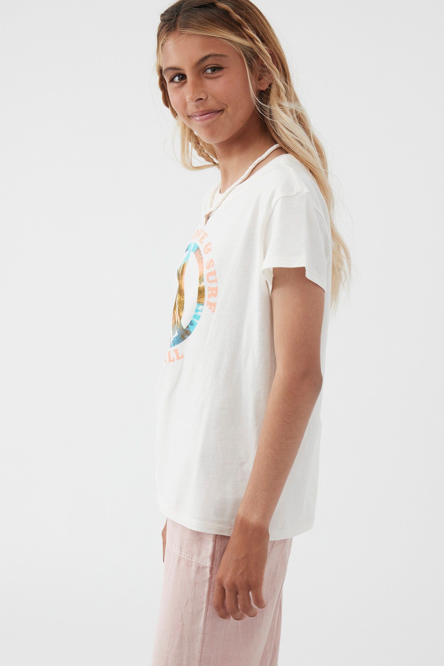 GIRL'S PEACE LUV TEE sold by O'Neill product image thumbnail 4