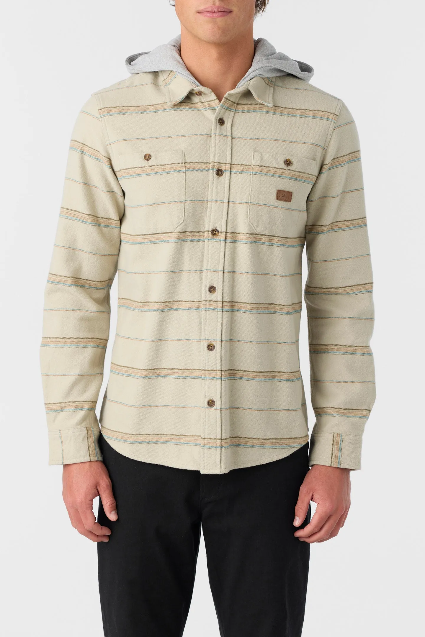 LANDMARKED HOODED FLANNEL STANDARD FIT SHIRT sold by O'Neill product image thumbnail 2
