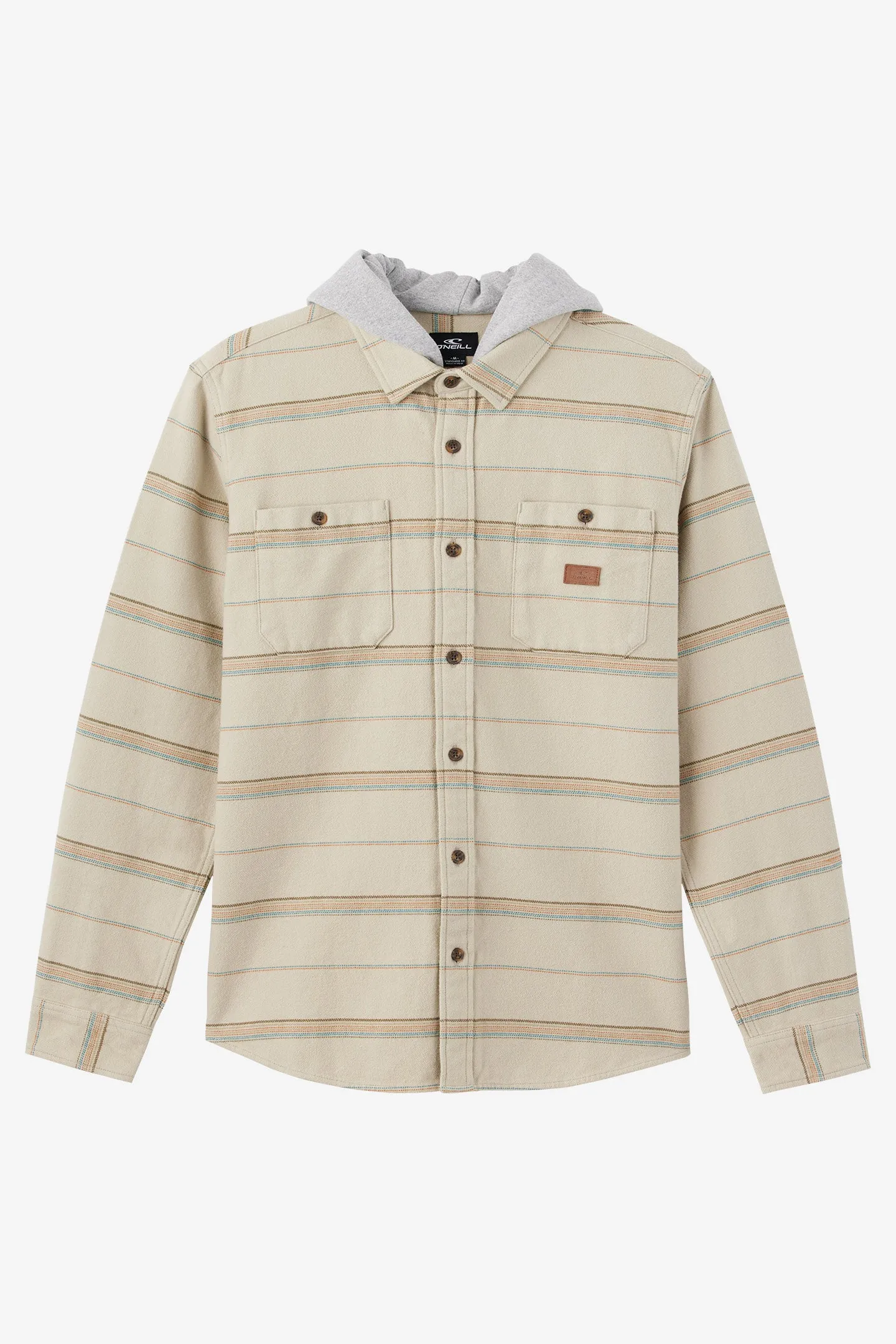 LANDMARKED HOODED FLANNEL STANDARD FIT SHIRT sold by O'Neill