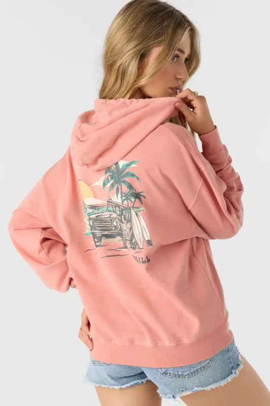DRIFT HOODED FLEECE PULLOVER sold by O'Neill