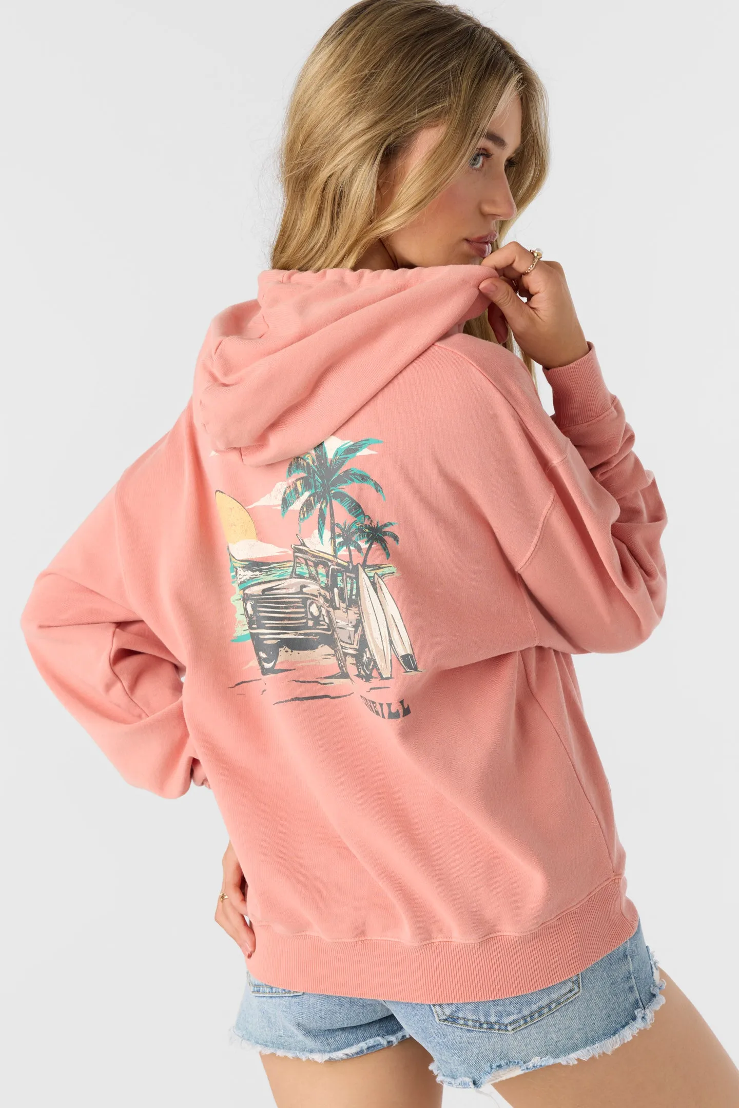 DRIFT HOODED FLEECE PULLOVER sold by O'Neill