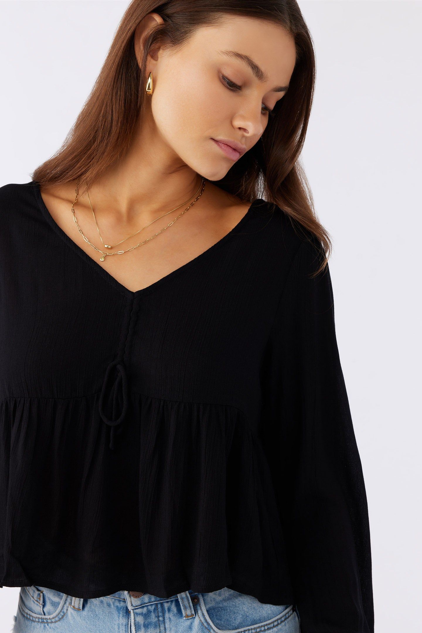 CARLOTTA LONG SLEEVE TOP sold by O'Neill product image thumbnail 4