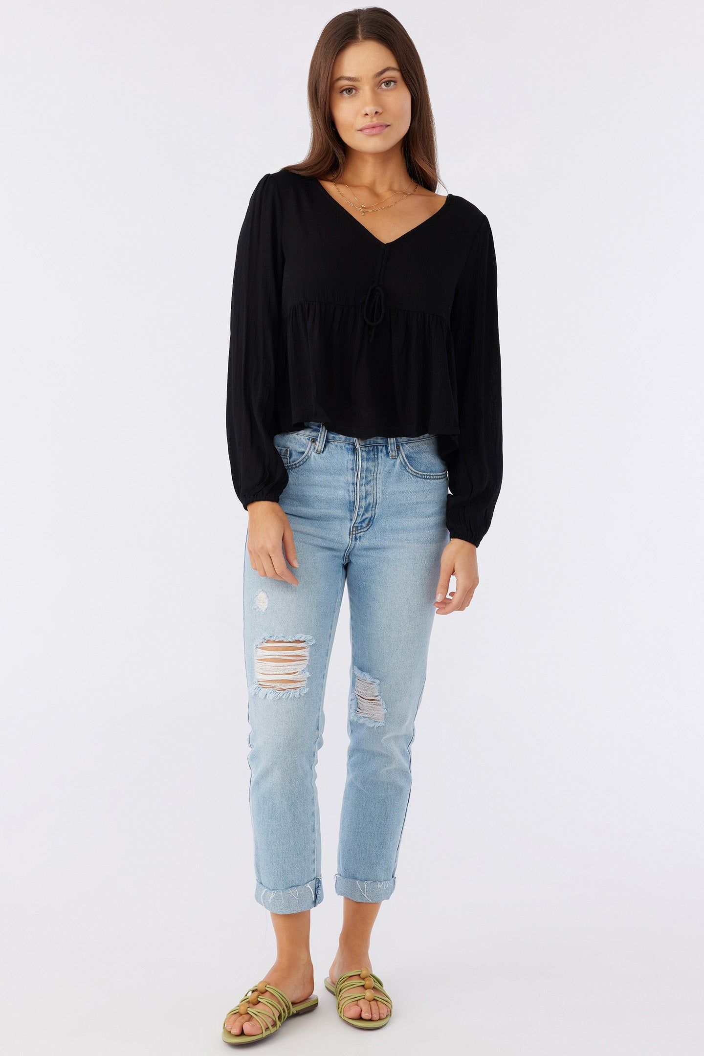 CARLOTTA LONG SLEEVE TOP sold by O'Neill product image thumbnail 3