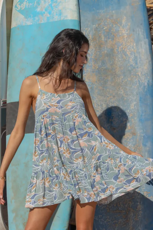 RILEE EMMY FLORAL COVER-UP DRESS sold by O'Neill