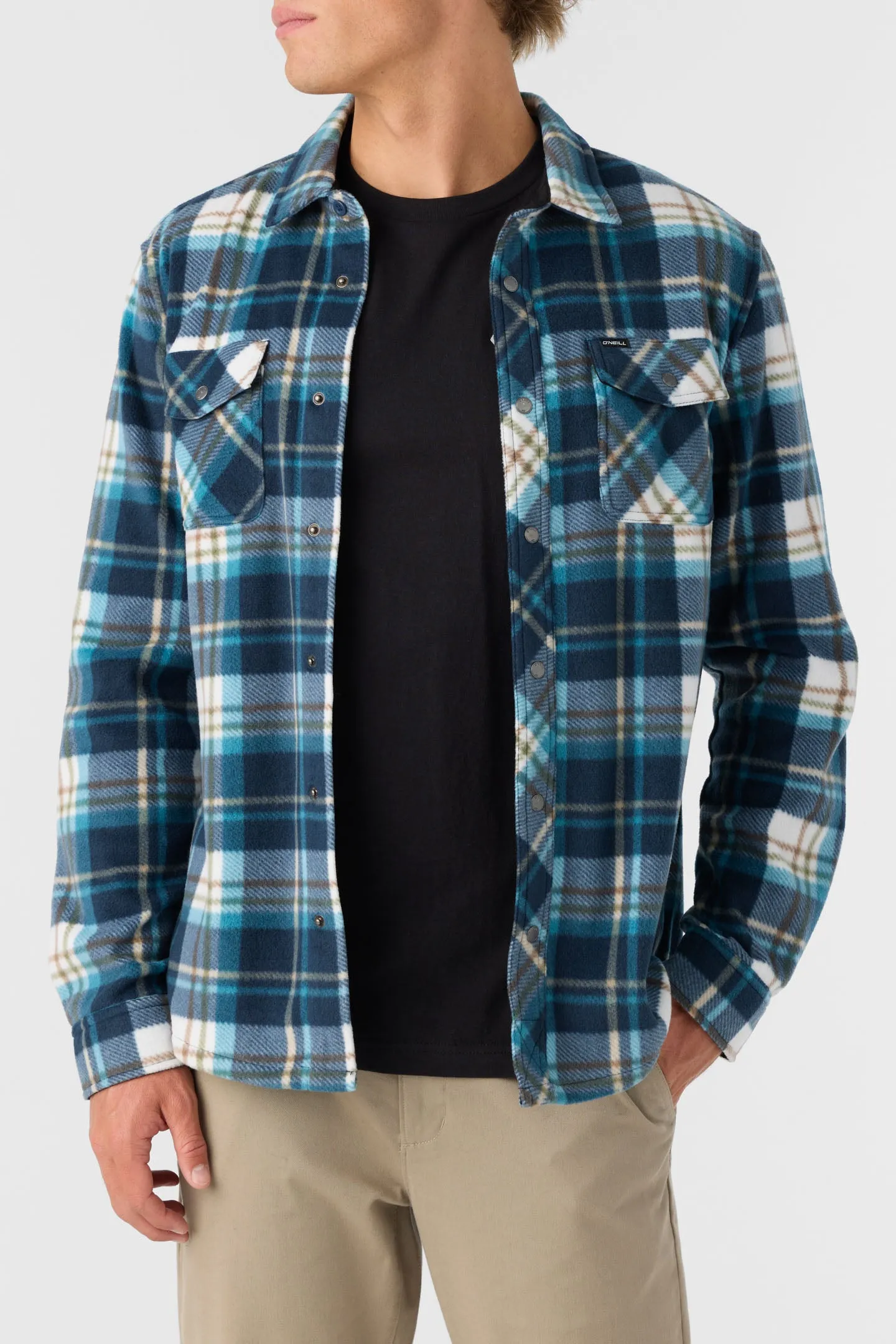 Glacier Standard Fit Superfleece Overshirt sold by O'Neill product image thumbnail 5
