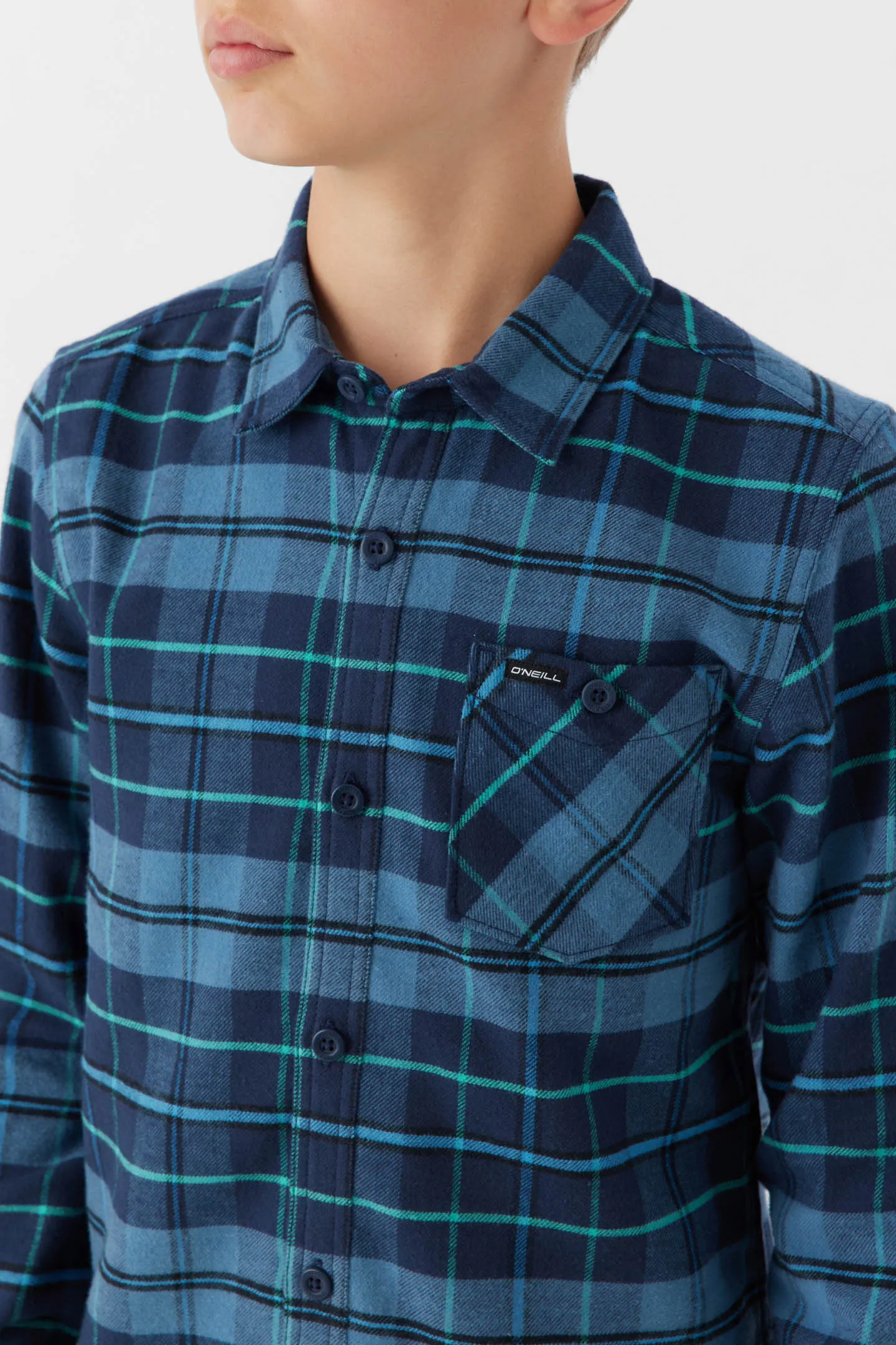 BOY'S REDMOND PLAID STRETCH FLANNEL sold by O'Neill product image thumbnail 3