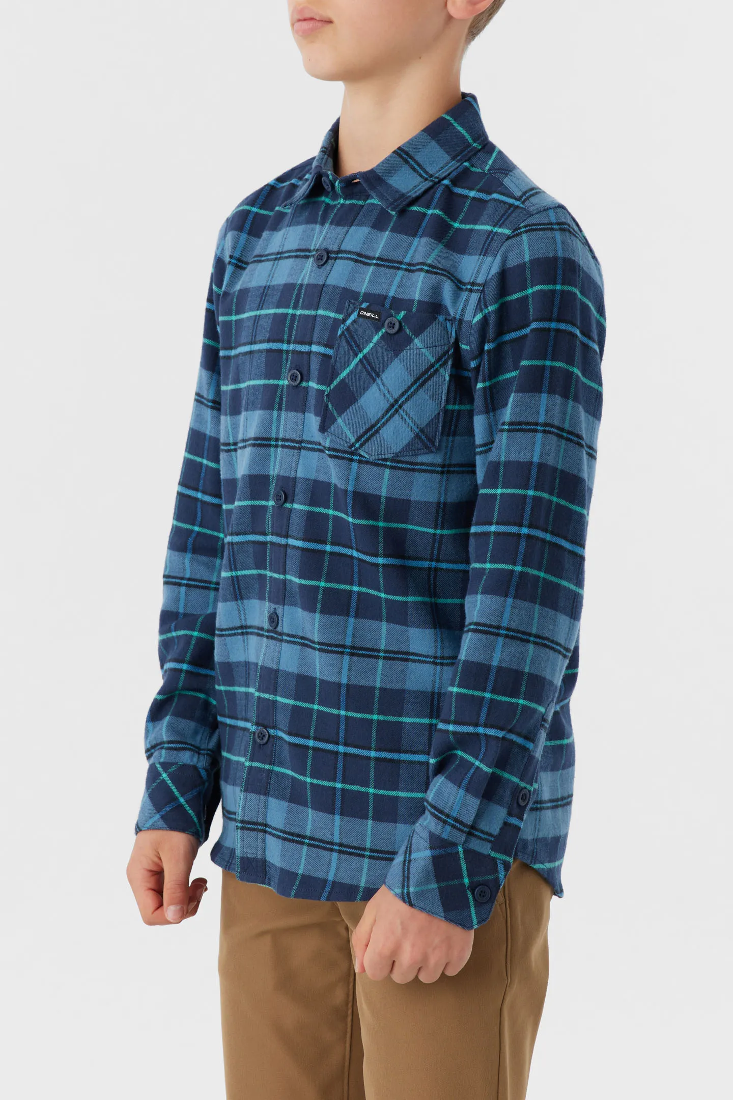 BOY'S REDMOND PLAID STRETCH FLANNEL sold by O'Neill product image thumbnail 4