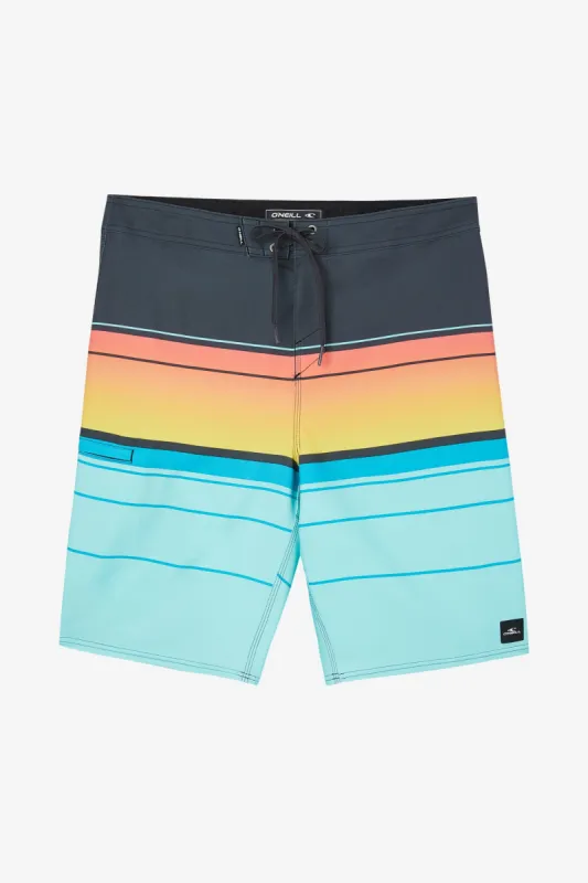 HYPERFREAK HEAT STRIPE 21" BOARDSHORTS sold by O'Neill