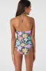 GIRL'S LAYLA FLORAL CINCHED ONE-PIECE sold by O'Neill