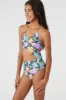 GIRL'S LAYLA FLORAL CINCHED ONE-PIECE sold by O'Neill