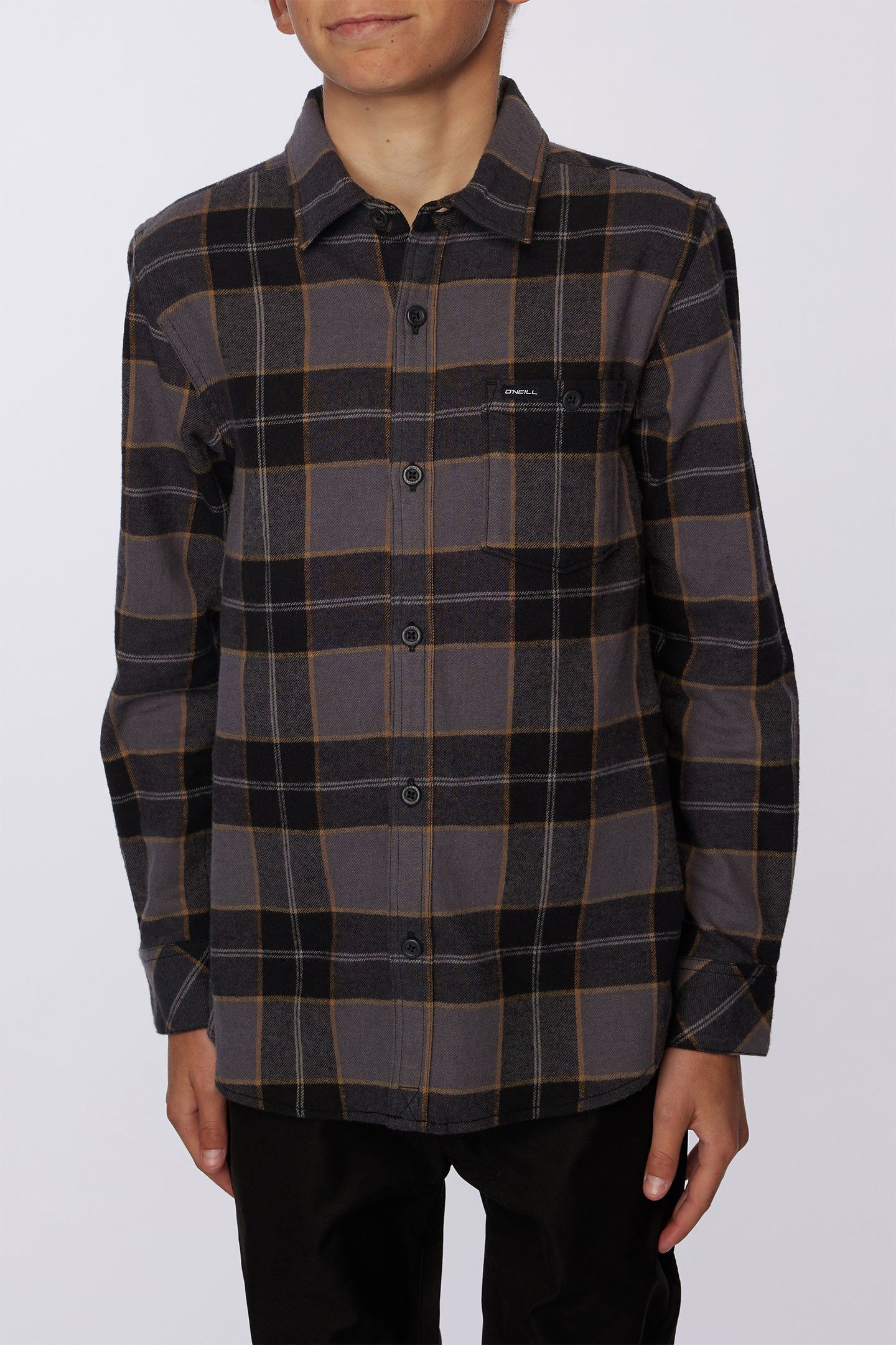 BOY'S REDMOND PLAID STRETCH FLANNEL SHIRT sold by O'Neill product image thumbnail 2