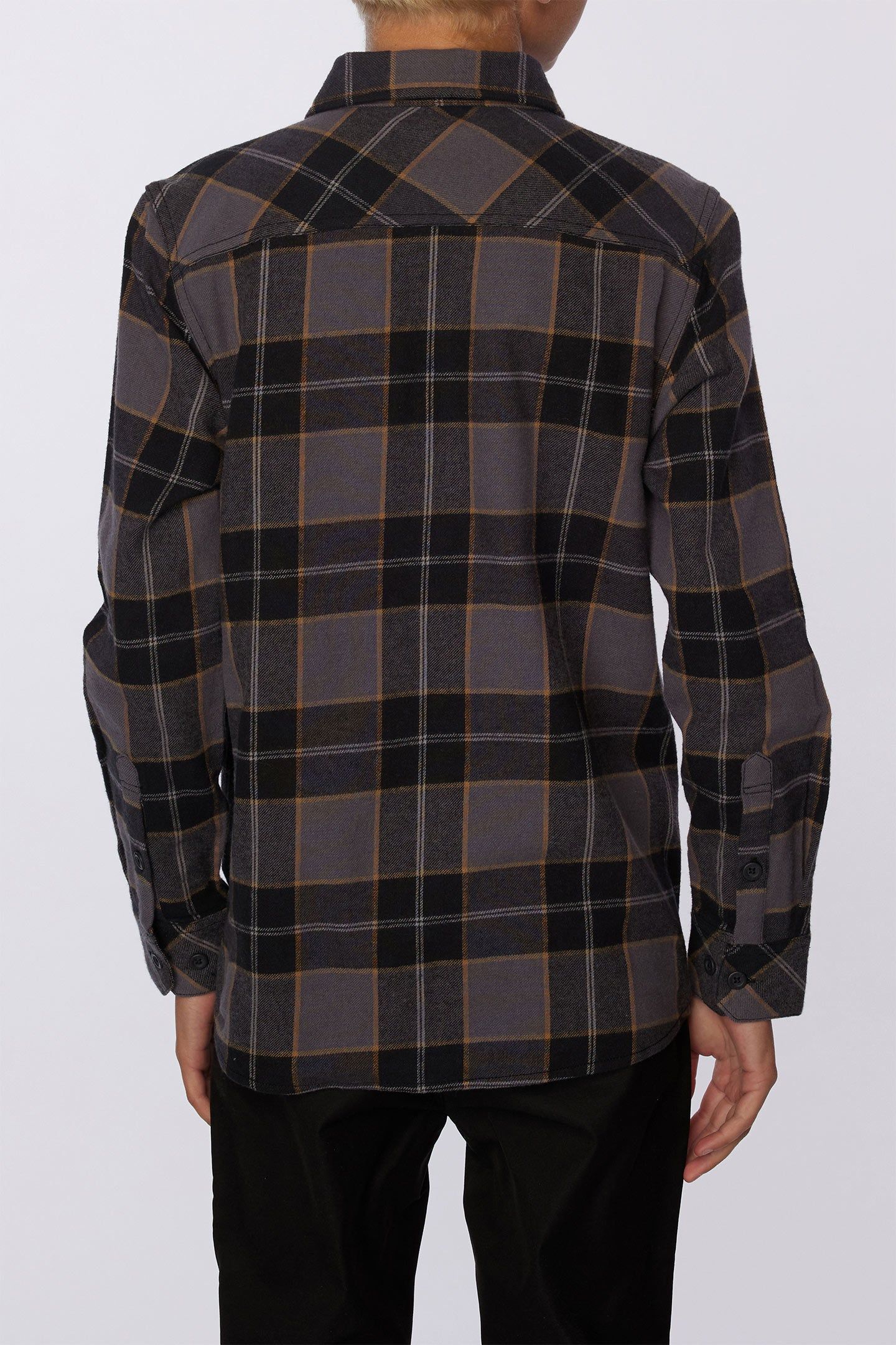 BOY'S REDMOND PLAID STRETCH FLANNEL SHIRT sold by O'Neill product image thumbnail 5