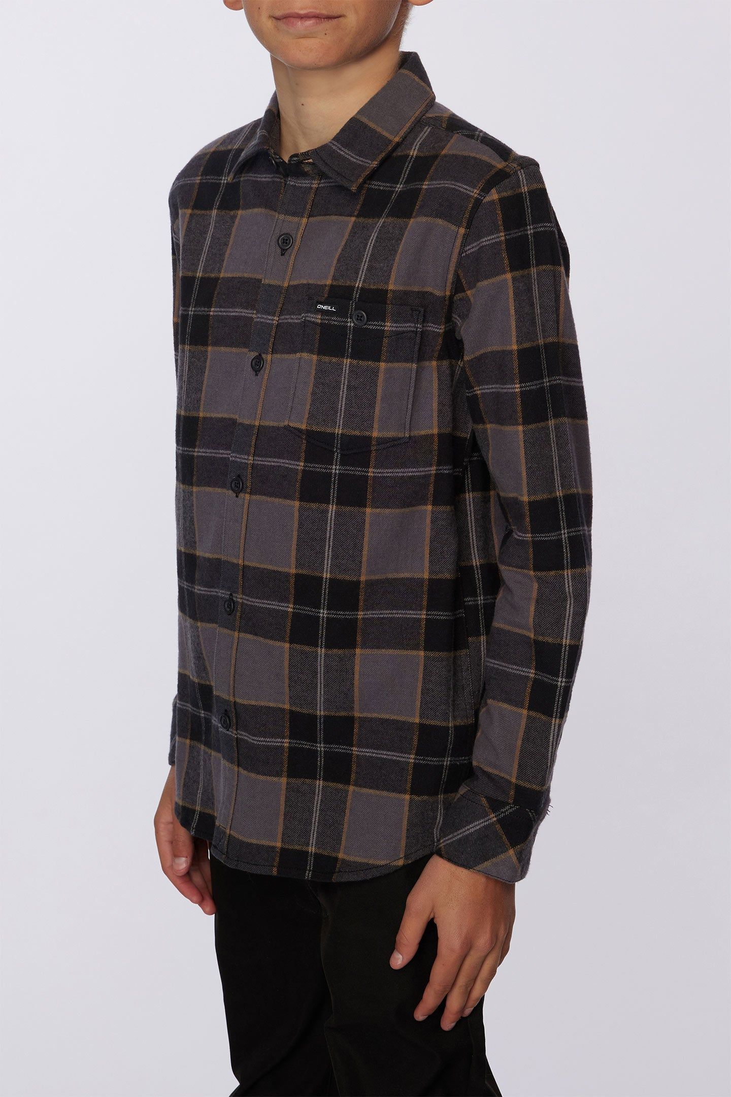 BOY'S REDMOND PLAID STRETCH FLANNEL SHIRT sold by O'Neill product image thumbnail 4