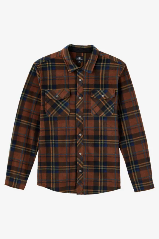 Glacier Standard Fit Superfleece Overshirt sold by O'Neill