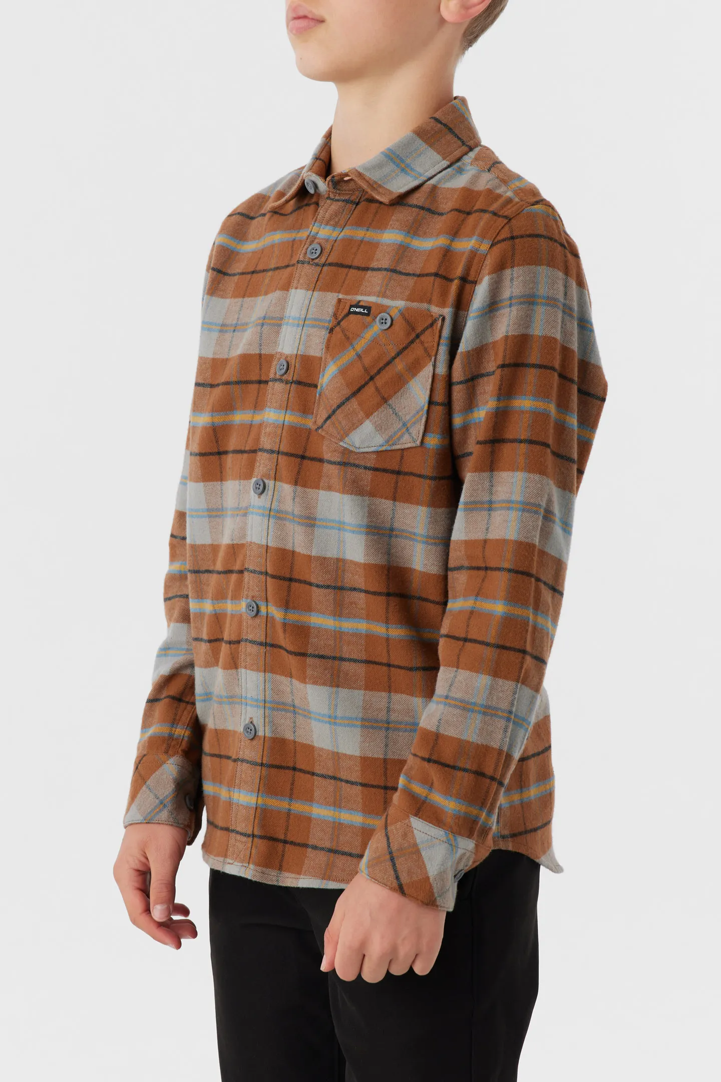 BOY'S REDMOND PLAID STRETCH FLANNEL sold by O'Neill product image thumbnail 4