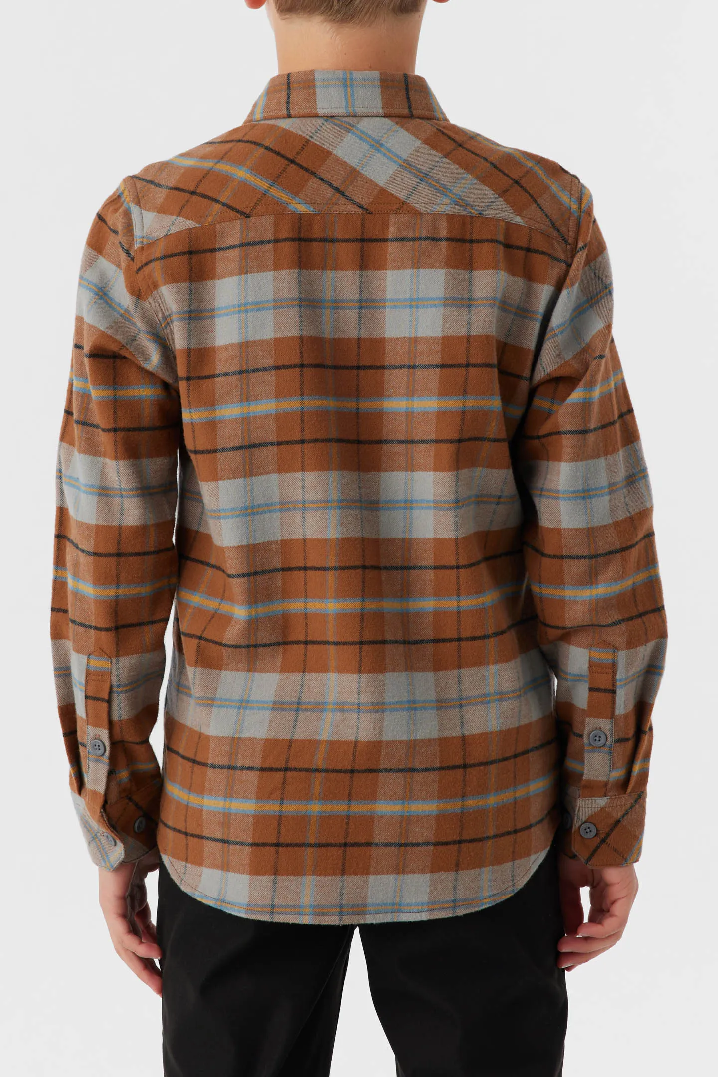 BOY'S REDMOND PLAID STRETCH FLANNEL sold by O'Neill product image thumbnail 5