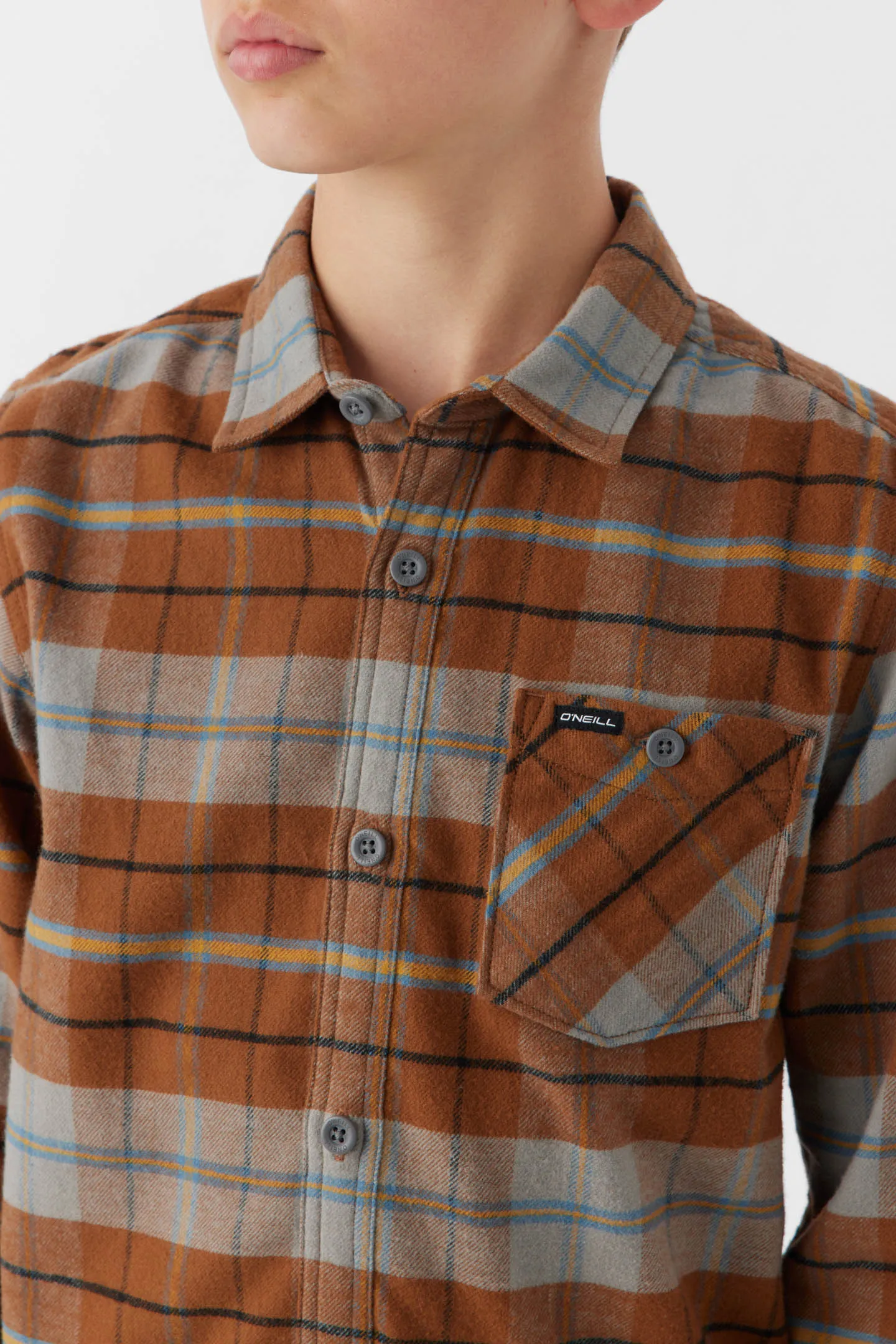 BOY'S REDMOND PLAID STRETCH FLANNEL sold by O'Neill product image thumbnail 3