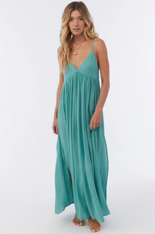 SALTWATER SOLIDS MEL MAXI SWIM COVER-UP made by O'Neill