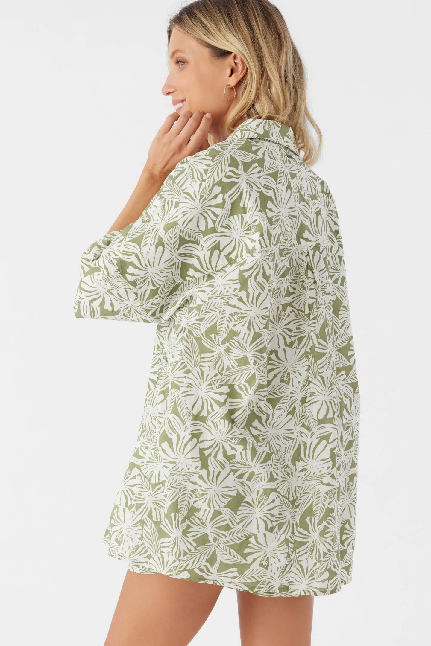 OLIVIA HALFMOON OVERSIZED COVER-UP SHIRT sold by O'Neill product image thumbnail 4
