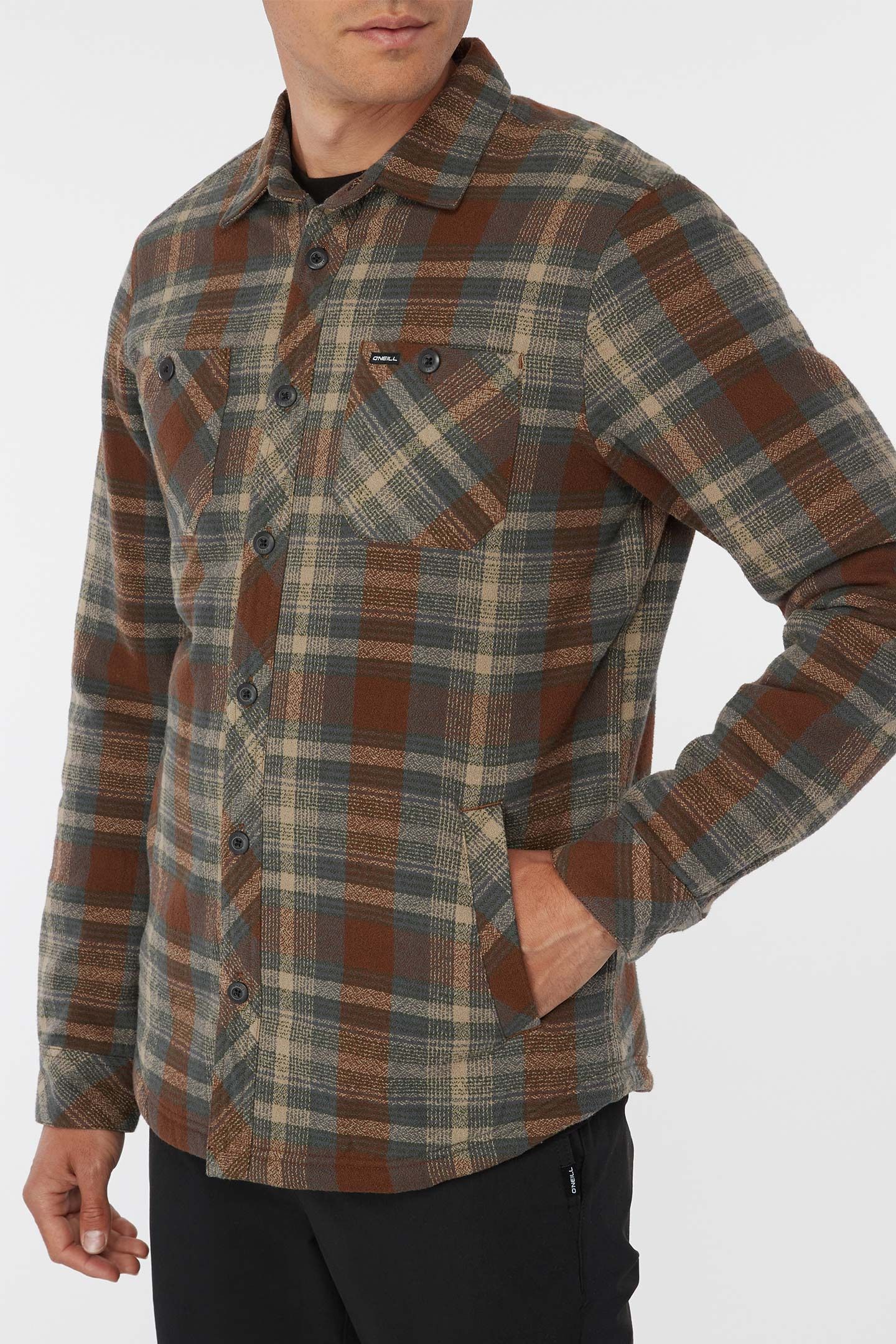 REDMOND SHERPA FLANNEL SHIRT sold by O'Neill product image thumbnail 3