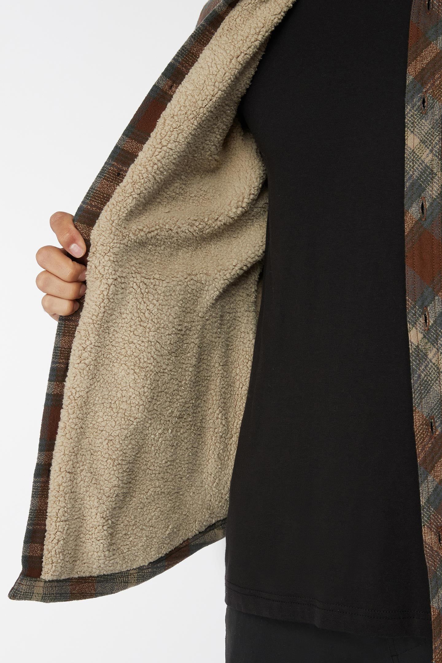 REDMOND SHERPA FLANNEL SHIRT sold by O'Neill product image thumbnail 6