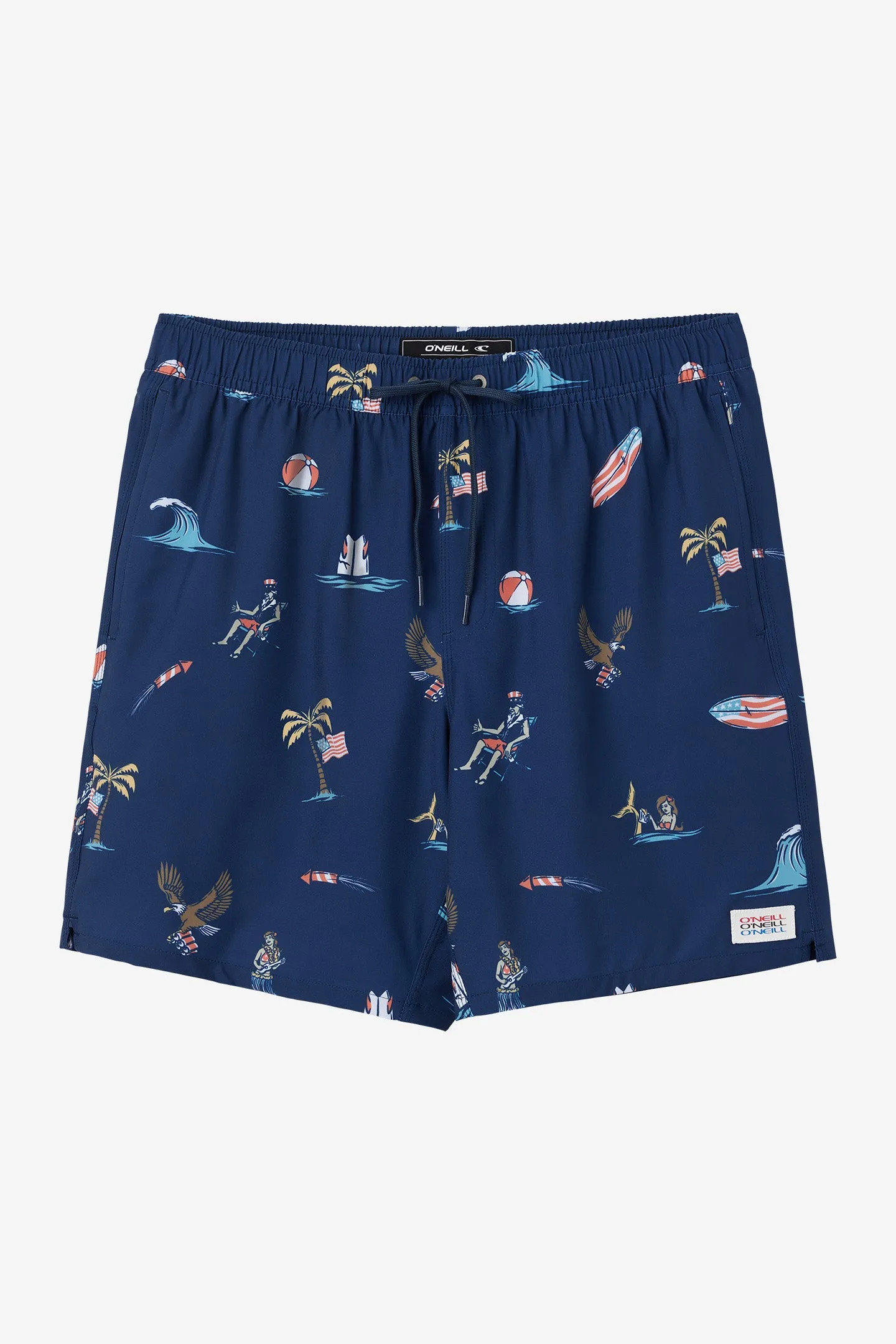 Hermosa Elastic Waist Lined 17" Swim Trunks sold by O'Neill