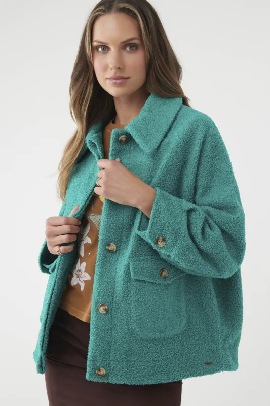 MAKENNA SOLID PILE JACKET made by O'Neill