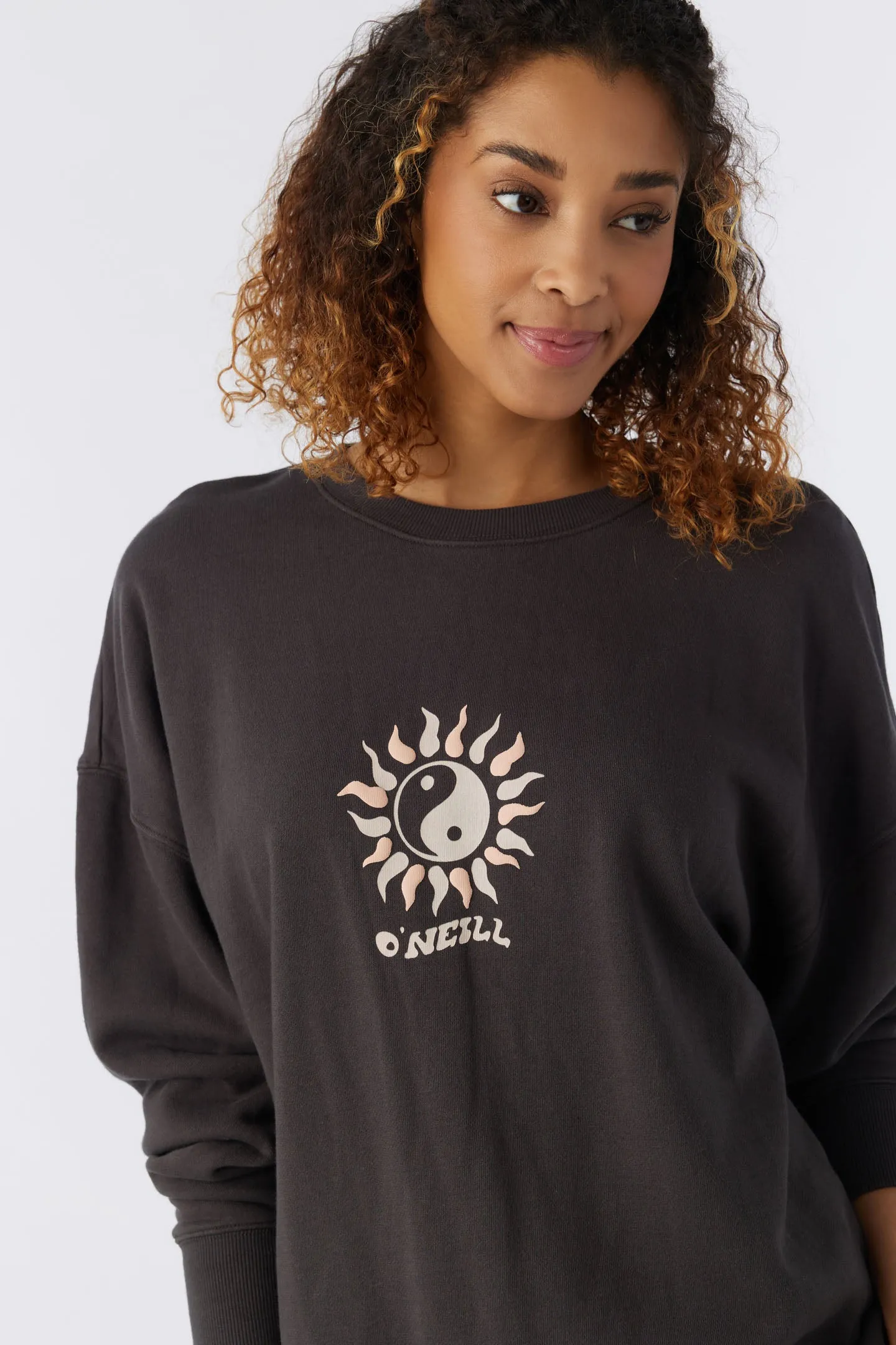 CHOICE CREWNECK OVERSIZED-FIT FLEECE PULLOVER sold by O'Neill product image thumbnail 2