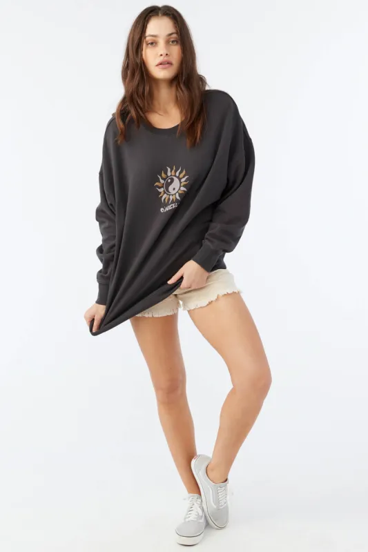 CHOICE CREWNECK OVERSIZED-FIT FLEECE PULLOVER sold by O'Neill