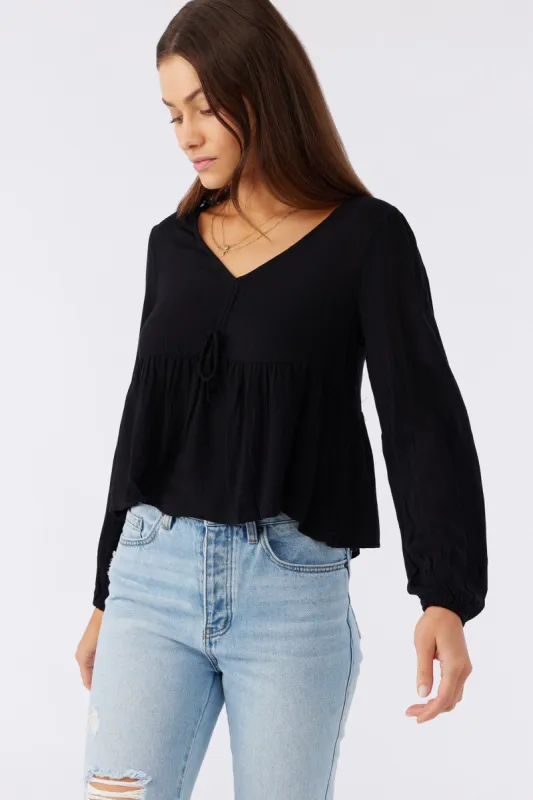 CARLOTTA LONG SLEEVE TOP sold by O'Neill