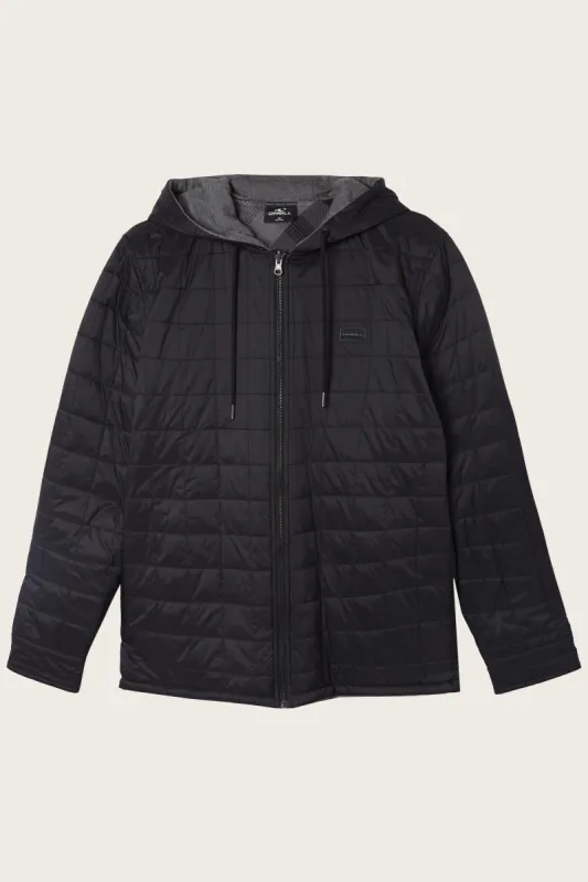 GLACIER HOODED REVERSIBLE JACKET sold by O'Neill