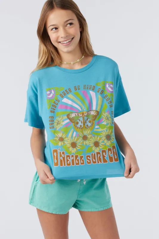 GIRL'S GOOD VIBES TEE sold by O'Neill