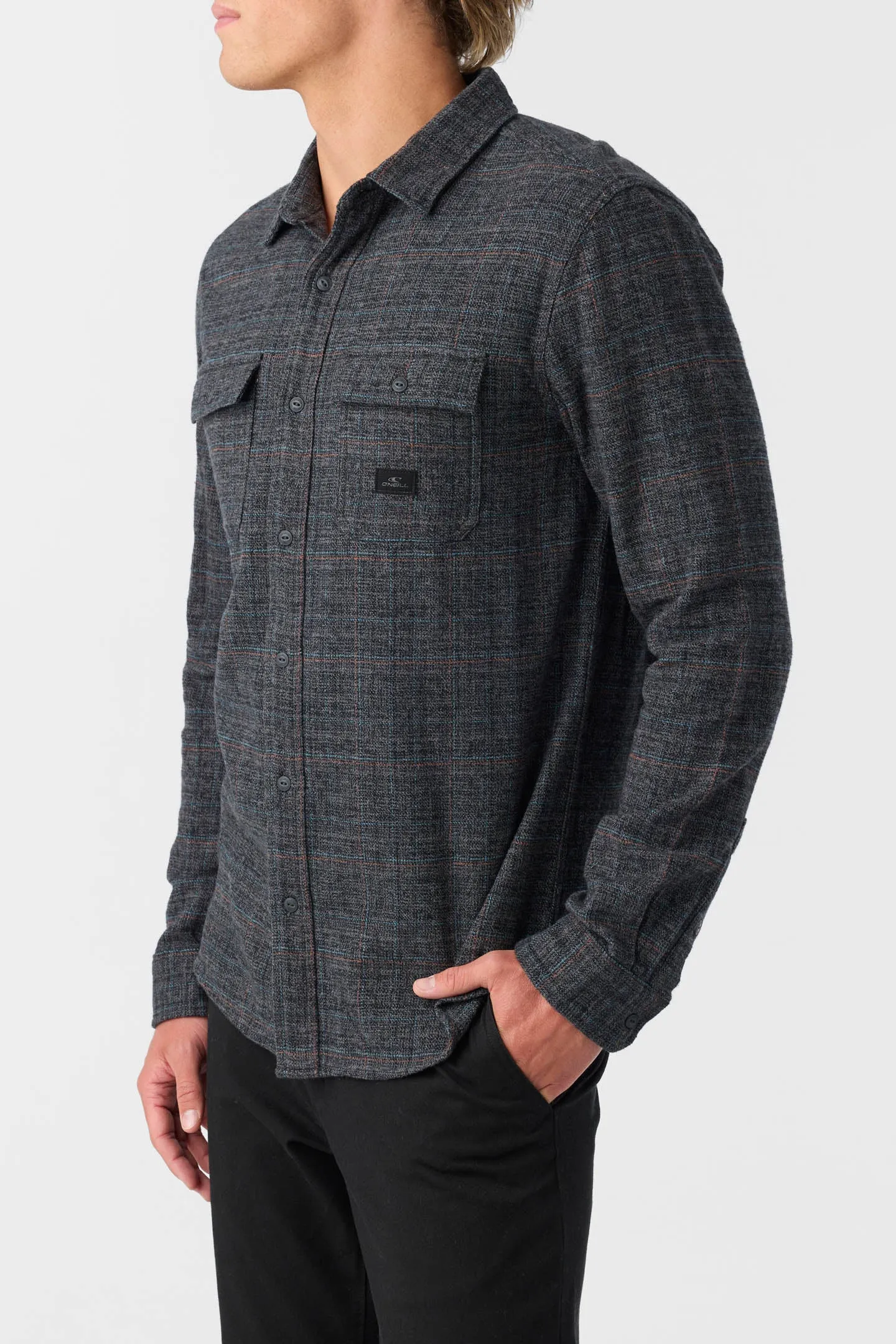 DAVIES FLANNEL STANDARD FIT LONG SLEEVE SHIRT sold by O'Neill product image thumbnail 3