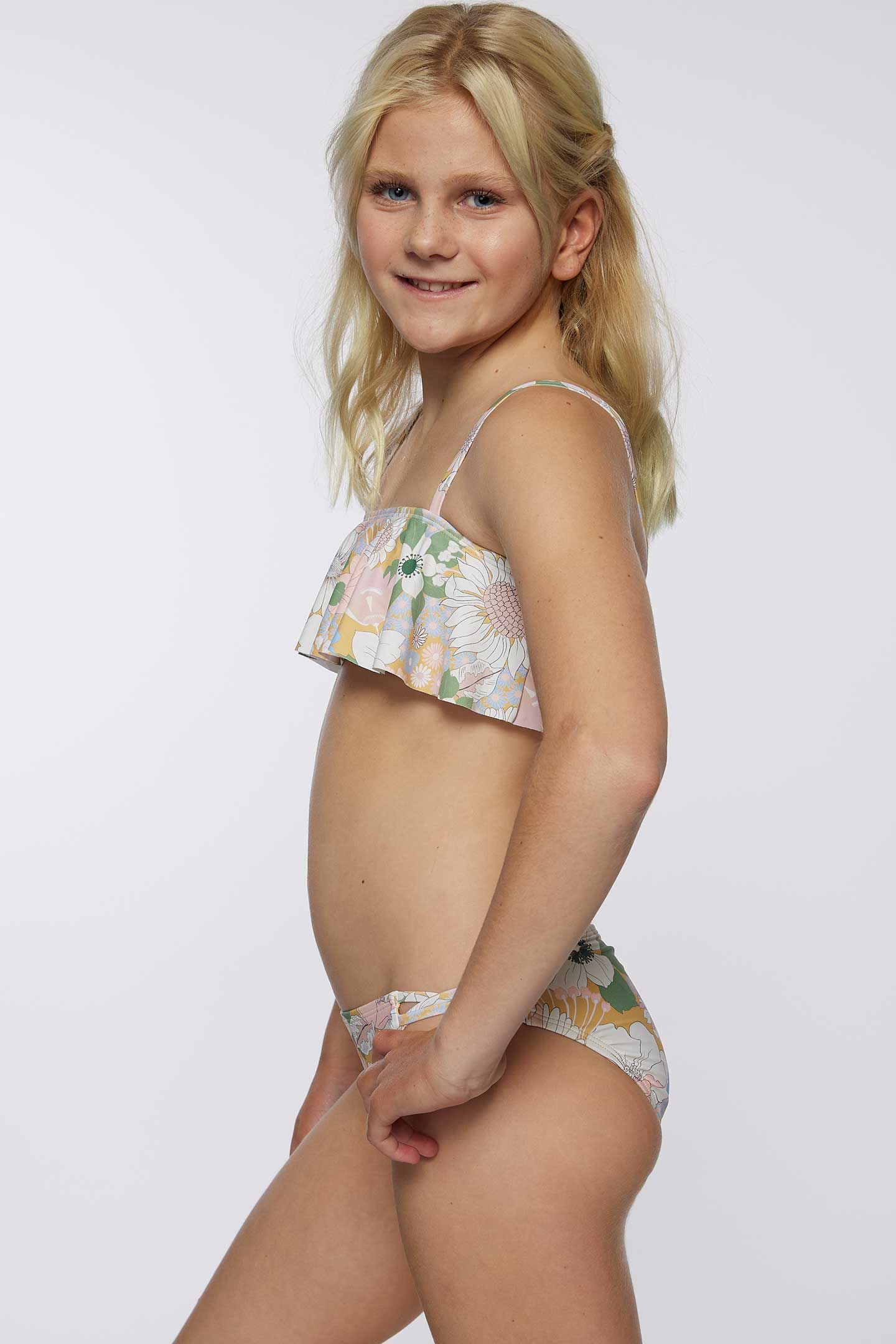 GIRL'S TWIGGY RUFFLE BANDEAU SWIM SET sold by O'Neill product image thumbnail 5
